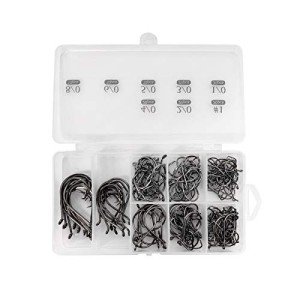 150PC High Carbon Steel Circle Hooks Set