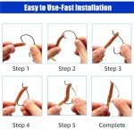 120Pcs Extra Wide Gap Bass Fishing Hooks