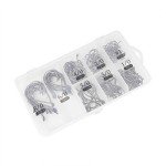 150PC High Carbon Steel Circle Hooks Set