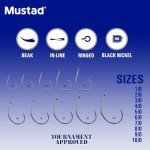 Mustad Demon Perfect Circle Hooks - Size 1/0, 8 Pack
