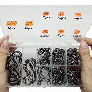 200Pcs Strong Octopus Fishing Hooks Set