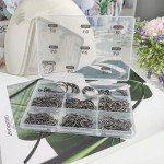 UCEC Strong Offset Circle Fishing Hooks - 150/240pcs