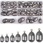 Bass Casting Sinkers - 27/62pcs Weight Set