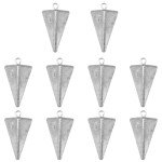 Pyramid Sinkers Kit for Ocean Fishing - 10pcs