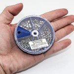 FREGITO 205PCS Round Split Shot Fishing Weights