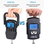 HEETA Digital Fish Scale with Backlit Display