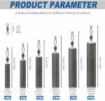 48-Pack Drop Shot Weights for Bass Fishing