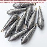 10 Fishing Bottom Sinkers Weights - 1.05 oz