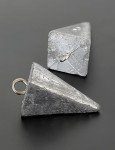 Pyramid Sinkers Lead Fishing Weights - 5 Pack