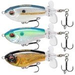 Truscend Topwater Fishing Lures with BKK Hooks