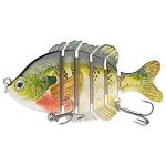 BASSDASH Multi-Jointed Bluegill Swimbait Lure