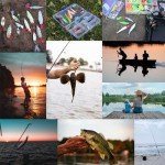 10PCS Trout Fishing Lures Kit with Tackle Box