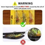 Truscend Durable Pre-Rigged Bass Fishing Jigs