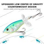 Truscend Topwater Fishing Lures with BKK Hooks