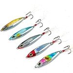 Sougayilang Micro Jigging Metal Spoons Fishing Lures