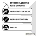 Realistic Weedless Bass Fishing Lure by Lunkerhunt