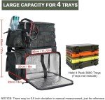 MATEIN Water Resistant Fishing Backpack with Cooler