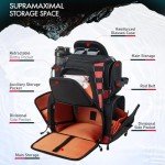 Piscifun Large Fishing Tackle Backpack with Trays