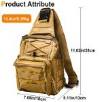DEILAI Waterproof Fishing Backpack with Rod Holder