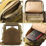 Compact Fishing Gear Backpack with Tackle Box