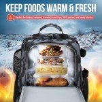 PLUSINNO Water-Resistant Fishing Backpack with Rod Holders