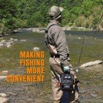 Dovesun Waterproof Fishing Sling Pack with Tackle Boxes