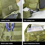 Fishing Tackle Storage Backpack with Rod Holder