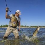 Fishing Tackle Storage Backpack with Rod Holder