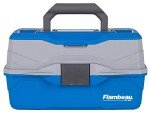 Flambeau 2-Tray Tackle Box - Blue/Gray