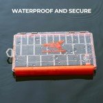 KastKing Waterproof Tackle Box with Removable Dividers