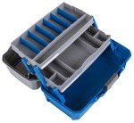 Flambeau 2-Tray Tackle Box - Blue/Gray