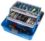 Flambeau 2-Tray Tackle Box - Blue/Gray