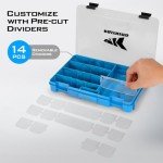 KastKing Camouflage Tackle Box with Removable Dividers