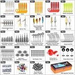 PLUSINNO 353-Piece Fishing Lures and Tackle Kit