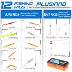 PLUSINNO 353-Piece Fishing Lures and Tackle Kit