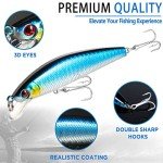 PLUSINNO 353-Piece Fishing Lures and Tackle Kit