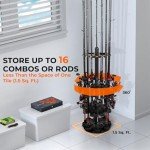 KastKing V16 Rotating Fishing Rod Rack