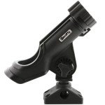 Scotty Black Powerlock Rod Holder with Deck Mount