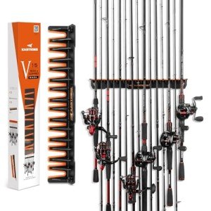 KastKing V15 Wall Mounted Fishing Rod Rack
