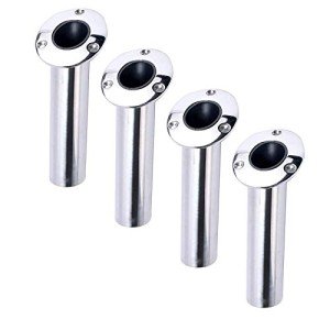 Amarine Made 4-Pack Stainless Steel Rod Holders