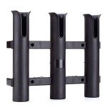 Wall-Mounted Fishing Rod Holder Rack (3 Poles)