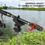 360° Adjustable Fishing Rod Holders for Bank Fishing