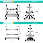 Big Fishing Rod Rack - Holds 24 Poles!