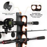 KastKing Wall-Mounted Fishing Rod Holder for 6 Rods