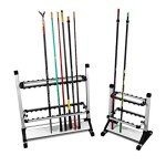 Big Fishing Rod Rack - Holds 24 Poles!