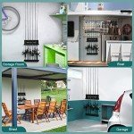 Vertical Fishing Rod Holders for Wall Storage