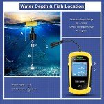 LUCKY Portable Kayak Fish Depth Finder LCD