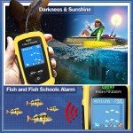 LUCKY Portable Kayak Fish Depth Finder LCD