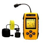 Portable Handheld Fish Finder with Sonar Display