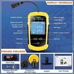 LUCKY Portable Kayak Fish Depth Finder LCD